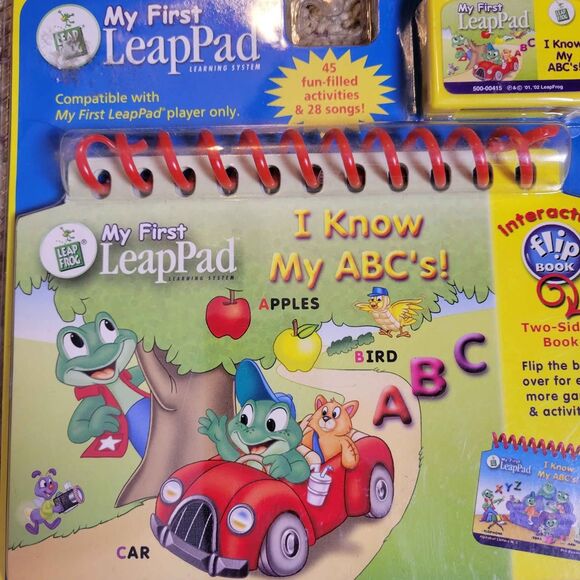 NIP My 1st LeapPad I Know My ABC's LeapFrog - Picture 4 of 6